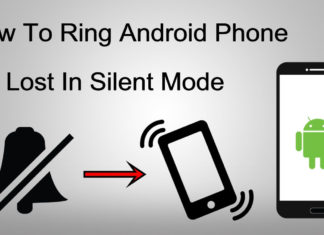 How to ring android phone lost in silent mode