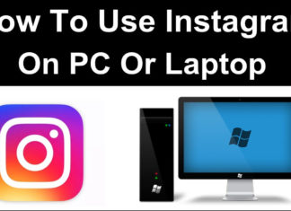 How to use instagram on pc or laptop