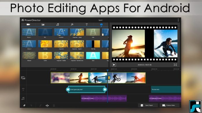 Top 10 best photo editing apps for android