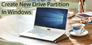 Create New Drive Partition In Windows Thumbnail