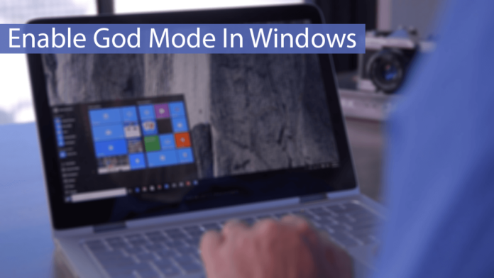 Enable God Mode In Windows Thumbnail
