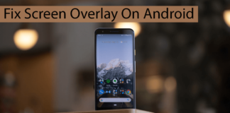 Fix Screen Overlay on Android Thumbnail