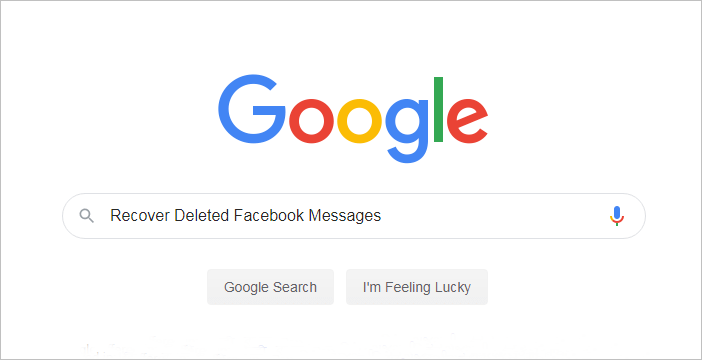 Recover Facebook Messages Google Result