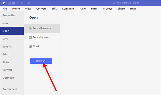 Select File to Compress