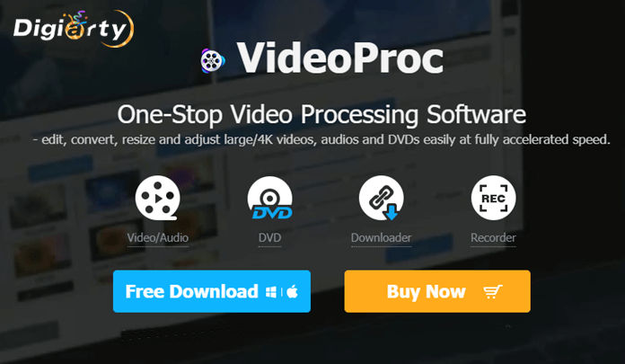 VideoProc : Best MKV To MP4 Video Converter Software – (Limited Time Giveaway) – 2023