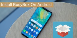 Install BusyBox on Android