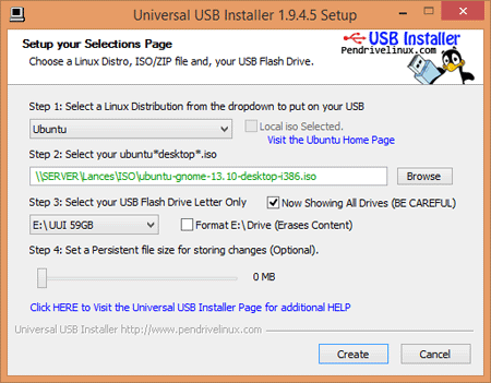 universal usb installer windows 7 32 bit