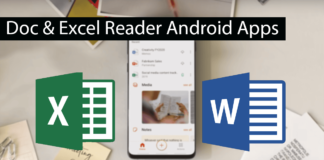 Top 10 Best Android Apps To Read Doc and Excel File Thumbnail