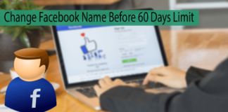 Change Facebook Name Before 60 Days Thumbnail