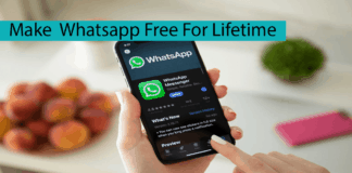 How To Make Whatsapp Free For Lifetime Thumbnail