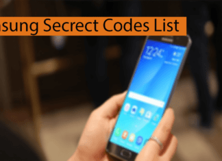 Samsung Secret Codes List Thumbnail
