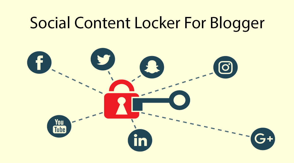 How To Create Social Content Locker For Blogger