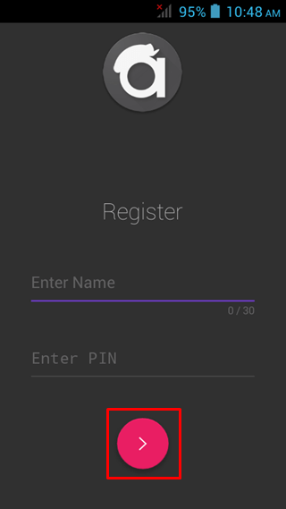 enter name pin
