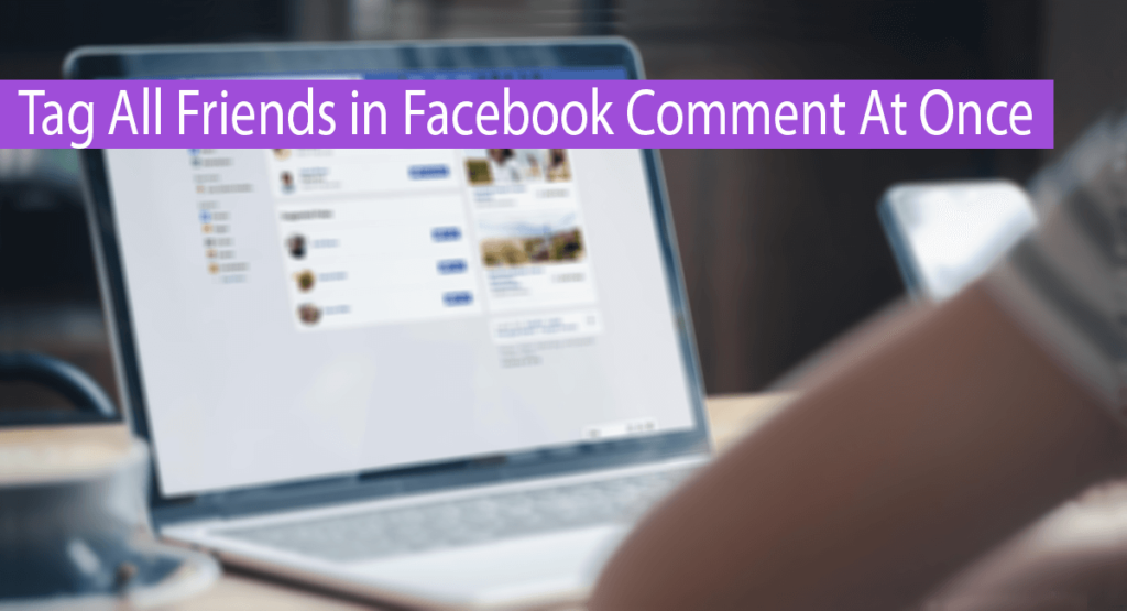how to mention all friends on facebook post