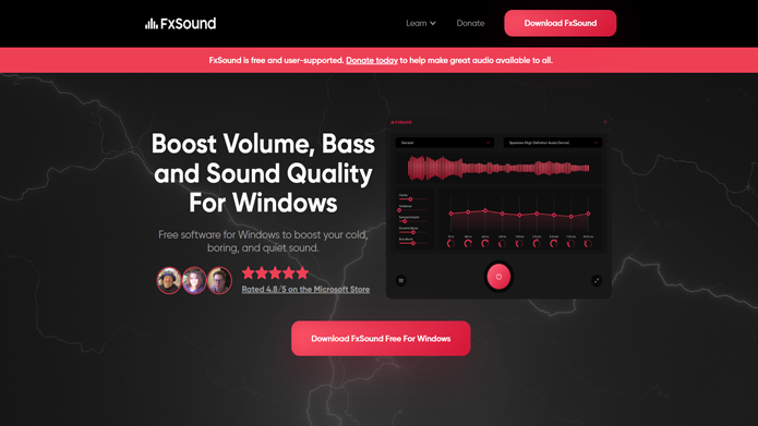 equalizers for windows fx sound